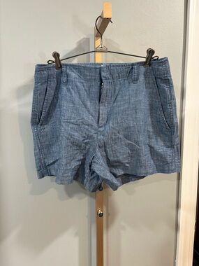 GAP Light Denim Chambray Shorts